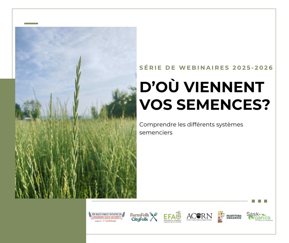 dou viennent vos semences series